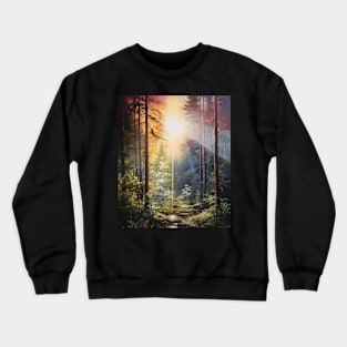 Twilight's Forest Symphony Crewneck Sweatshirt